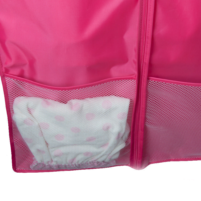 Small Oxford Cloth Pvc Clothing Dust Bag