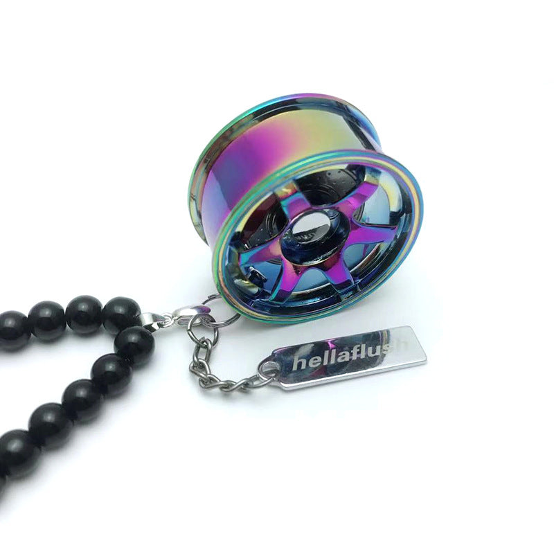 Fashion Rearview Mirror Car Tire Ornaments