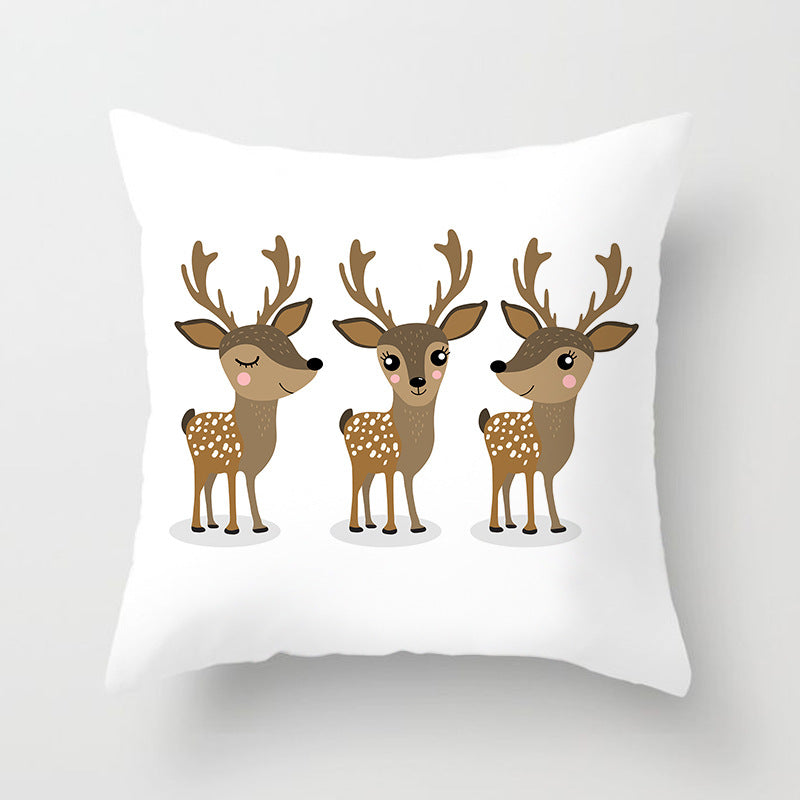 Home Nordic Style Cushion Christmas Pillow Cover