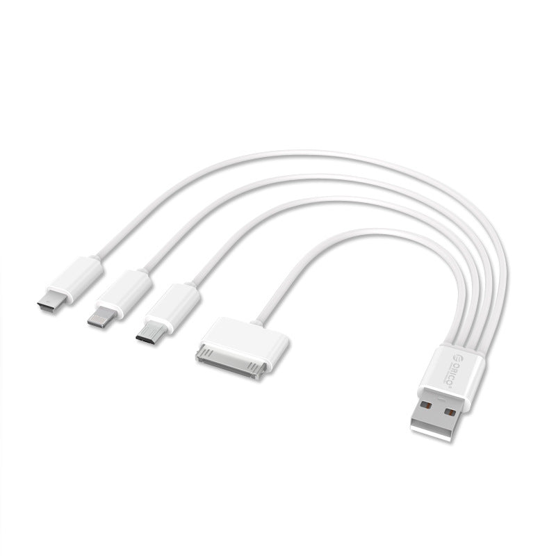 Compatible with Apple, Four-in-one Multi-function Data Cable Iphone6s4s Android Phone