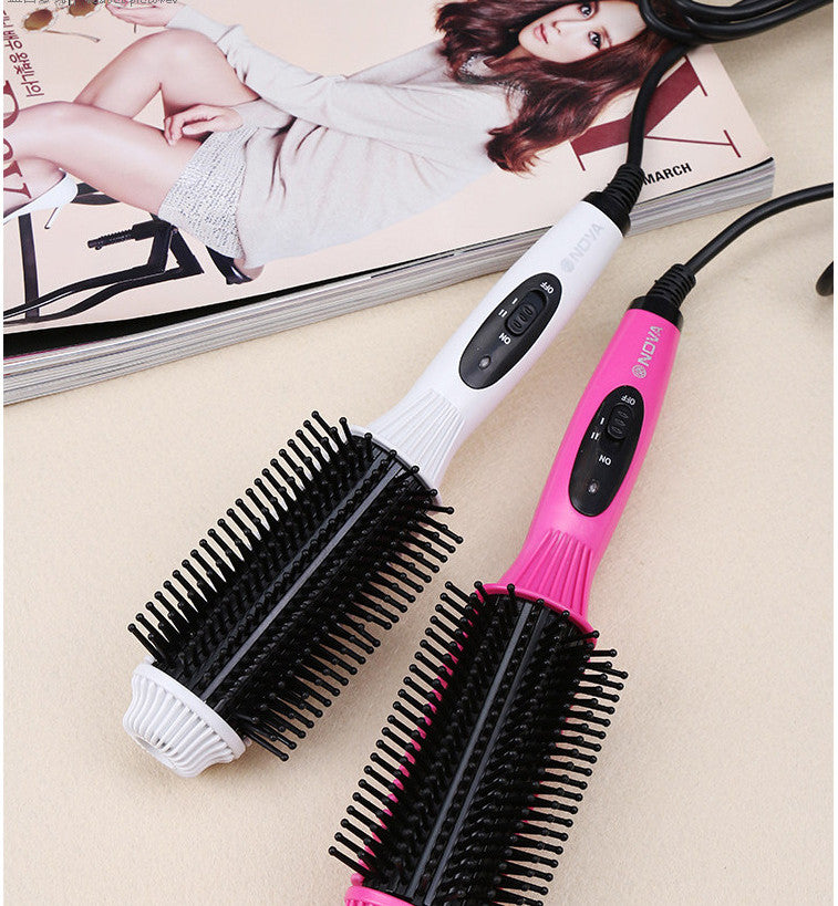 Double purpose comb Curly hair straight