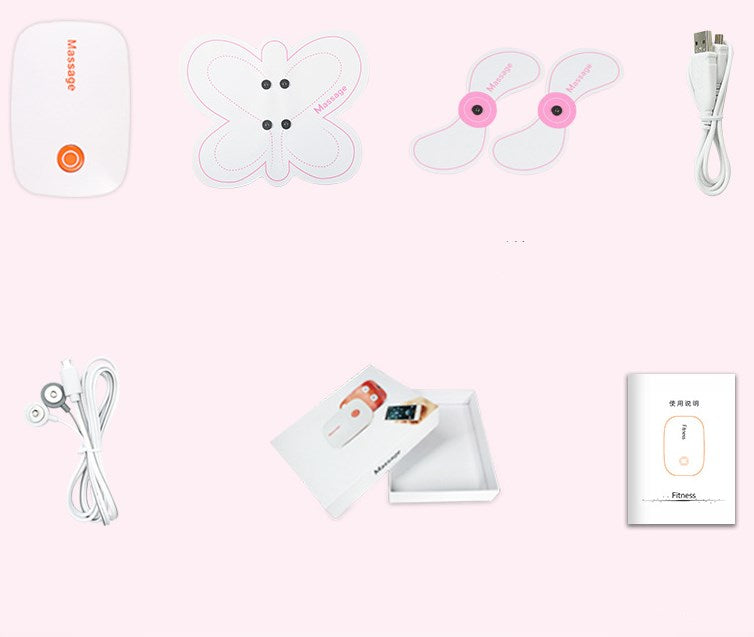 Multifunctional low frequency pulse massage paste shoulder and neck massager