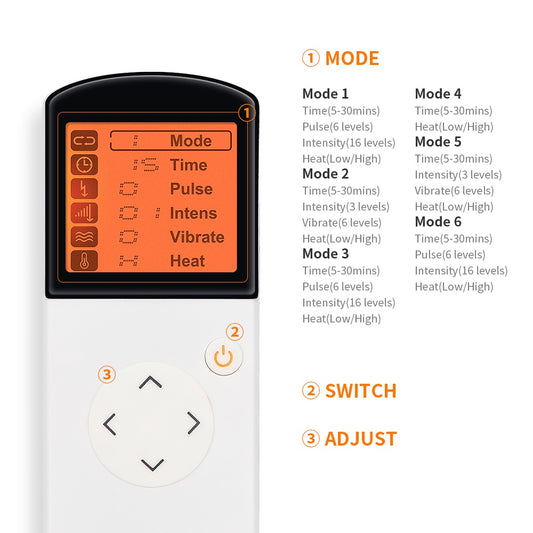 Household Cervical Spine Heating Pulse Health Care By Multifunctional Neck Protector Remote Control