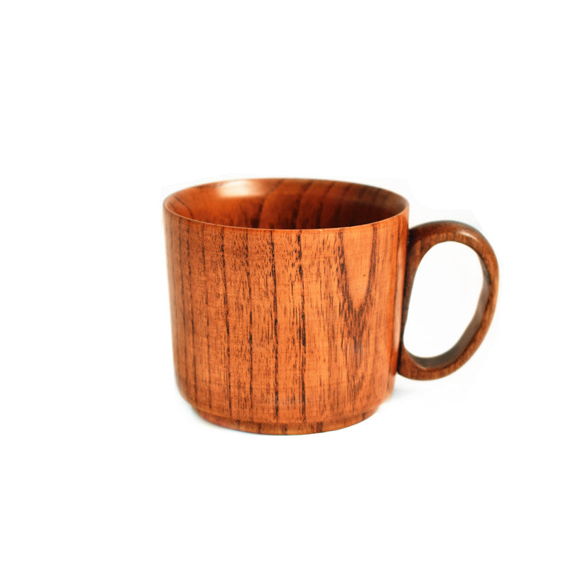 Beech Wood Jujube Wood Coffee Cup Three-piece Tea