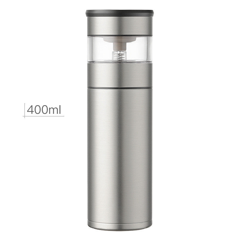 Men's And Women's Tea-water Separation Stainless Steel One