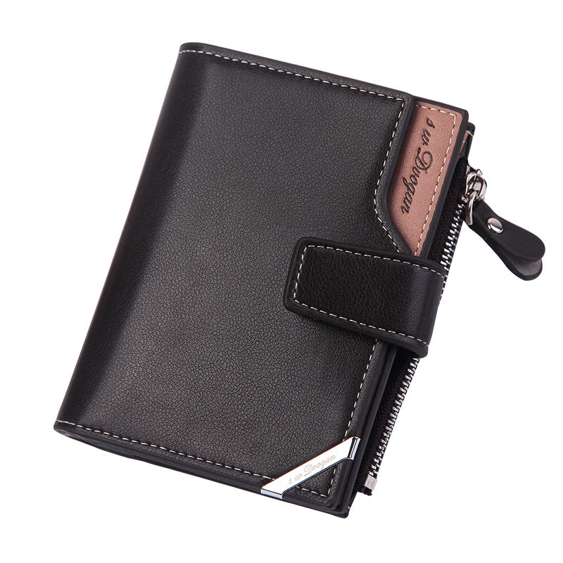 Men's Short Wallets Are Fashionable And Retro