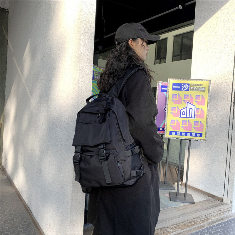 Harajuku Style All-match Large-capacity Tooling Backpack