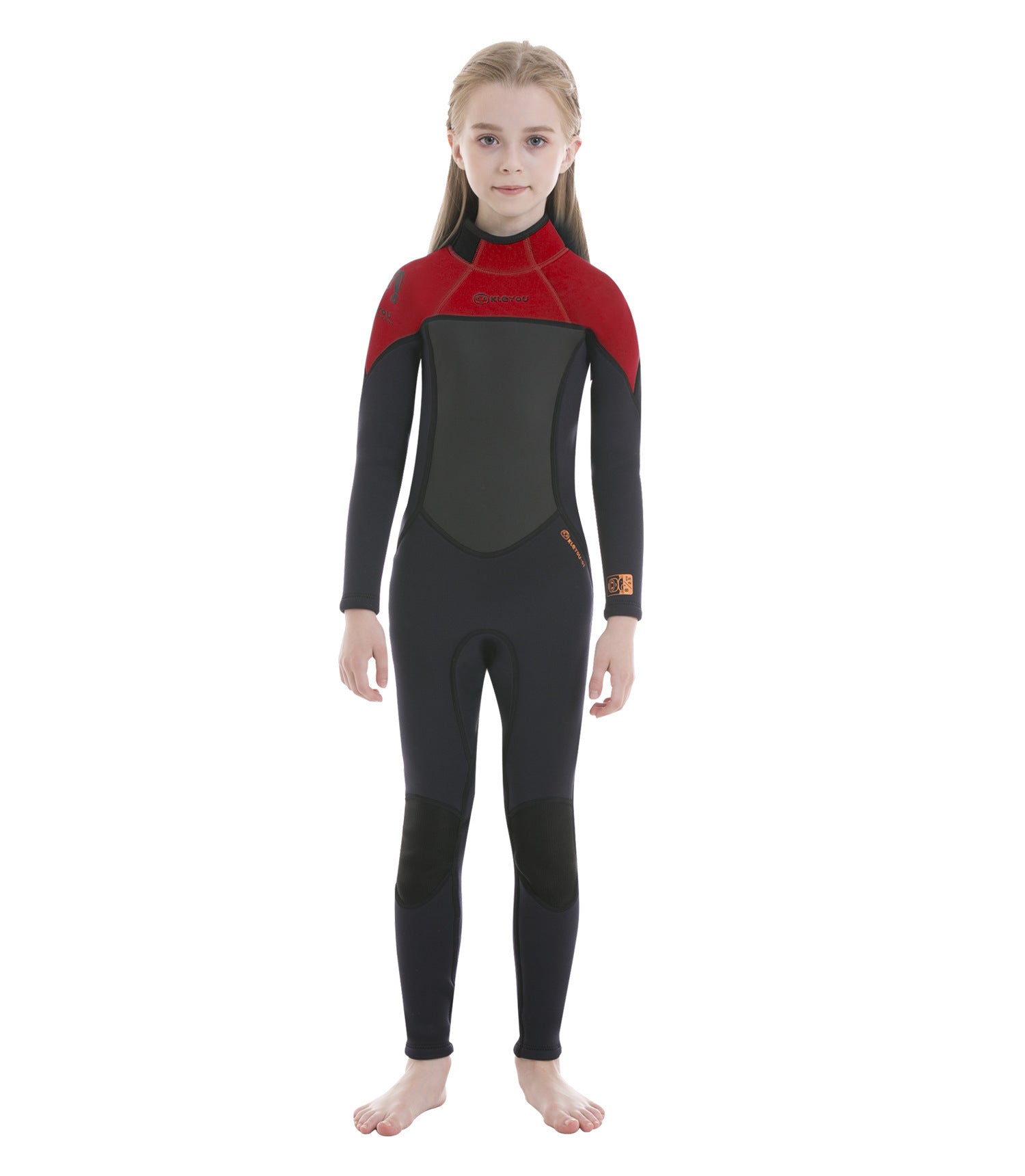 Children's Warm Swimsuit Boys And Girls One-piece Thickened Wetsuit