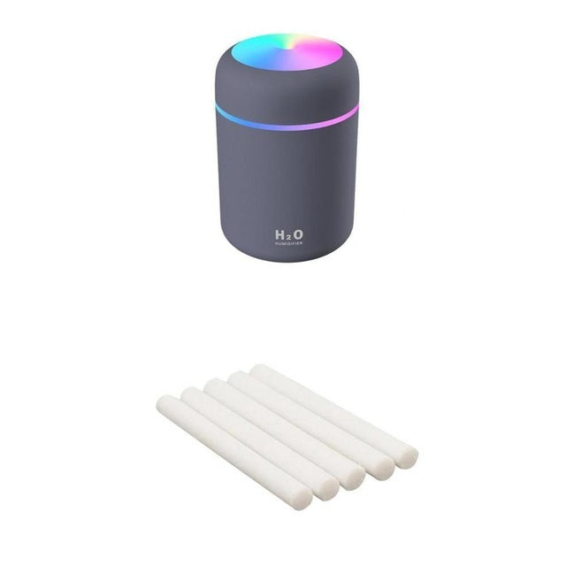 Portable USB Car Air Purifying Humidifier Colorful Cup