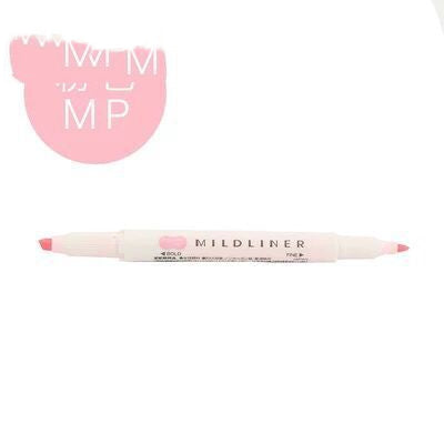 Elegant And Soft Double-headed Color Marker Pen