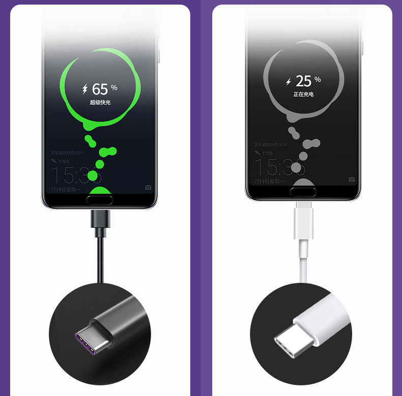 Fast Charging 5A Data Cable Typec Super