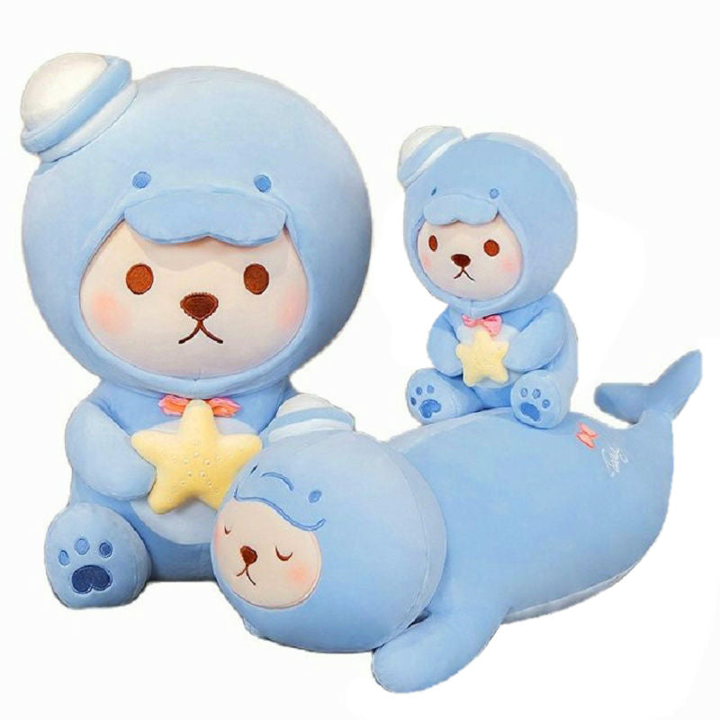 Little Bear Ocean Series Doll Plush Toy