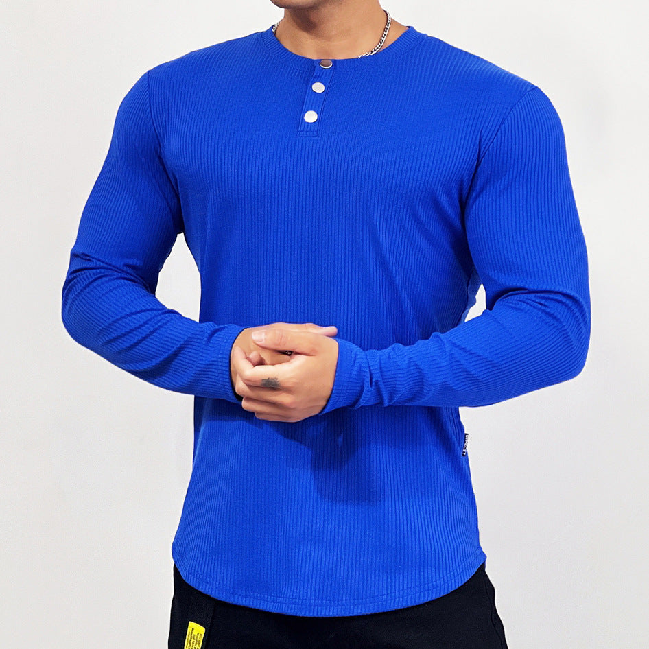 Men's Muscle Exercise Fitness T-shirt