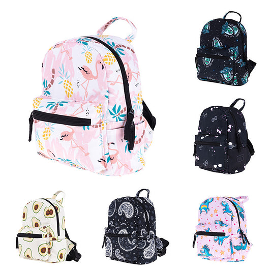 Children's Schoolbag 3D Digital Printing Oxford Cloth Mini Backpack Ladies Casual Backpack Student Bag