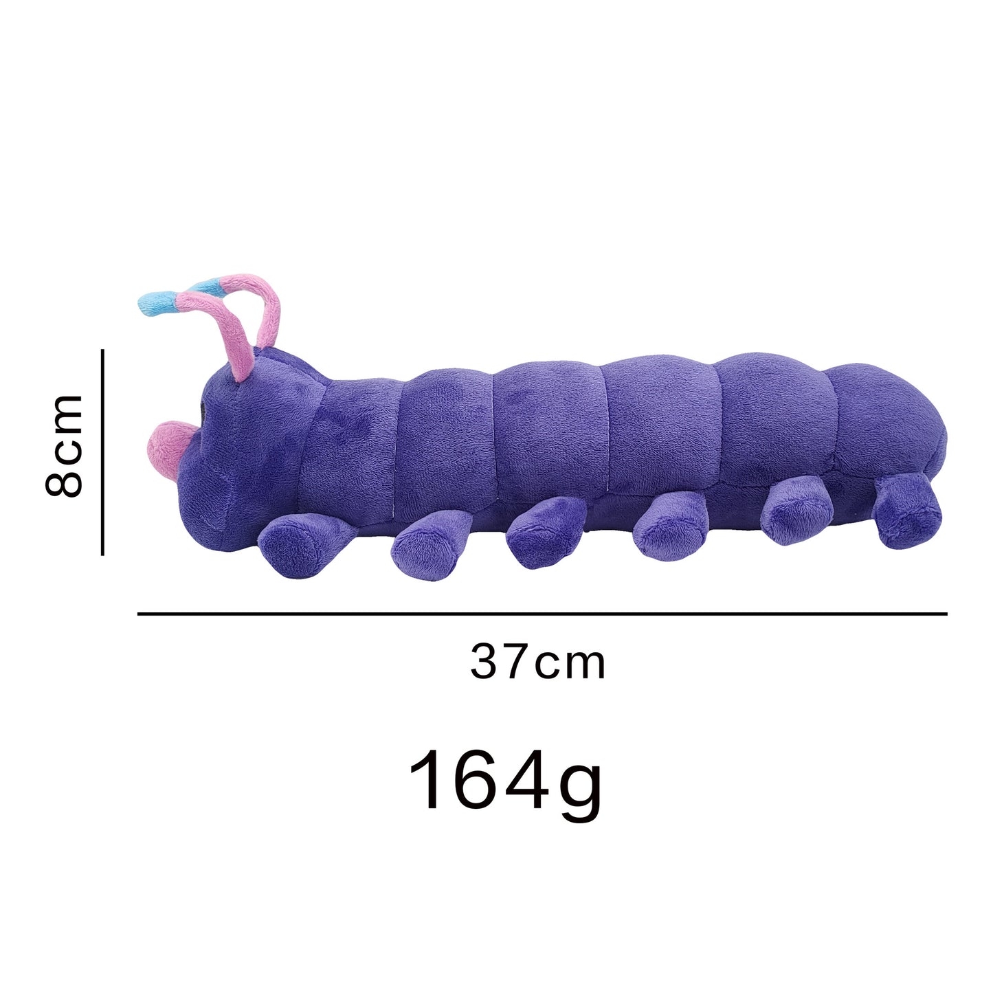 Cute Purple Insect Plush Toy Doll