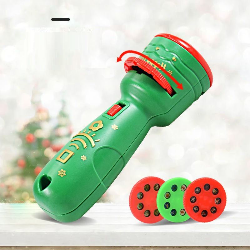 Children's Gift Christmas Projection Flashlight Toy