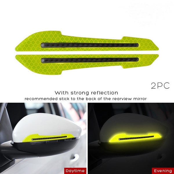 Creative Personality Rearview Mirror Warning Sticker Body Scratch Occlusion