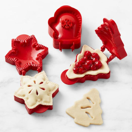 New Christmas Cookie Moulds Pie Mold