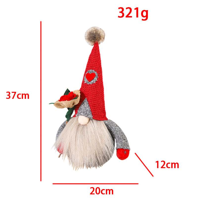 Standing Faceless Doll Creative Standing Doll Elf