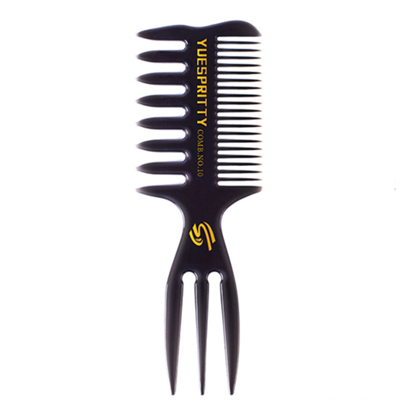 Men's Special Retro Back Head Texture Styling Oil Comb