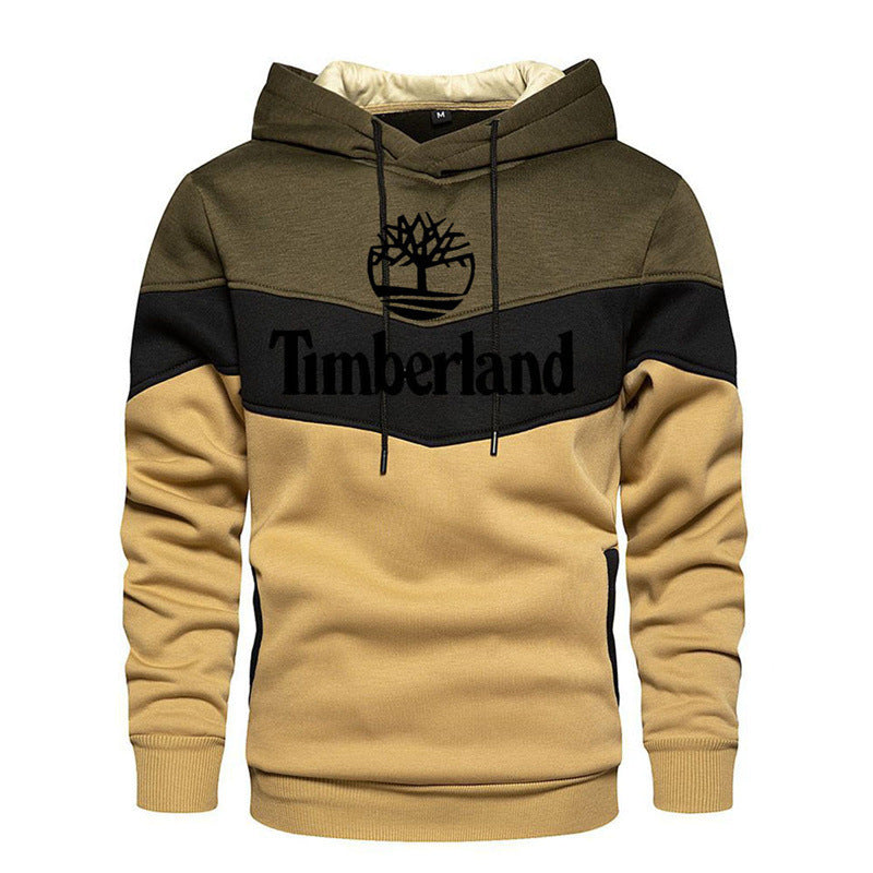 Men's Long Sleeve Hoodie Autumn Winter Warm Fleece Hoodie Sweatshirt