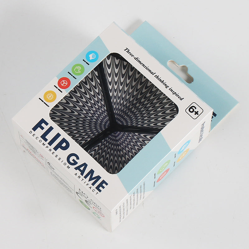 Decompression Irregular Infinite Flip Magnetic Puzzle Cube Toy