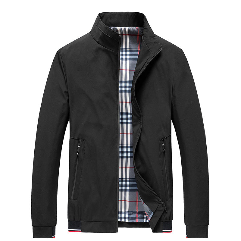 New Hot Sell Men's Casual Cropped Collar Jacket