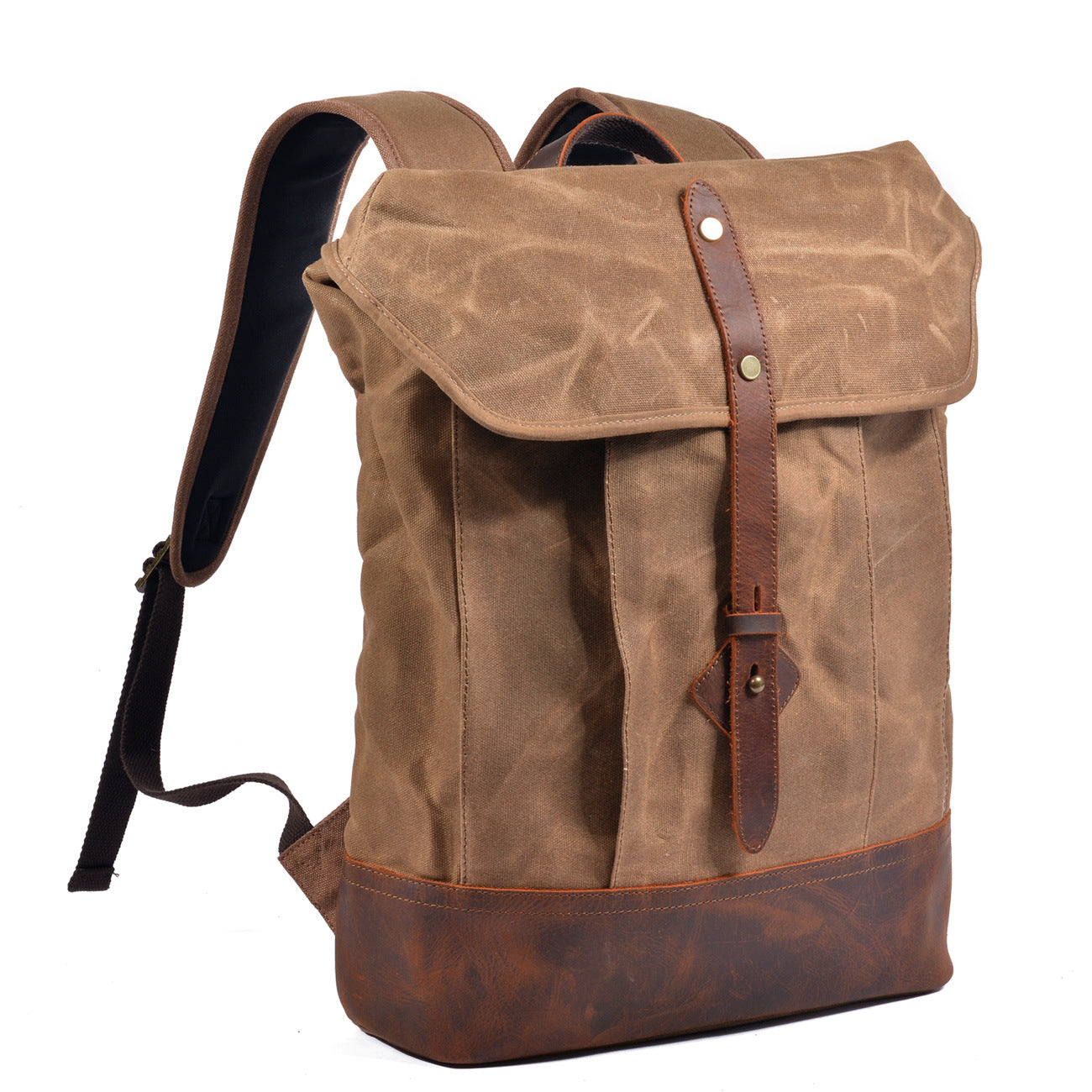 Men's Waterproof Hard Wax Canvas Backpack