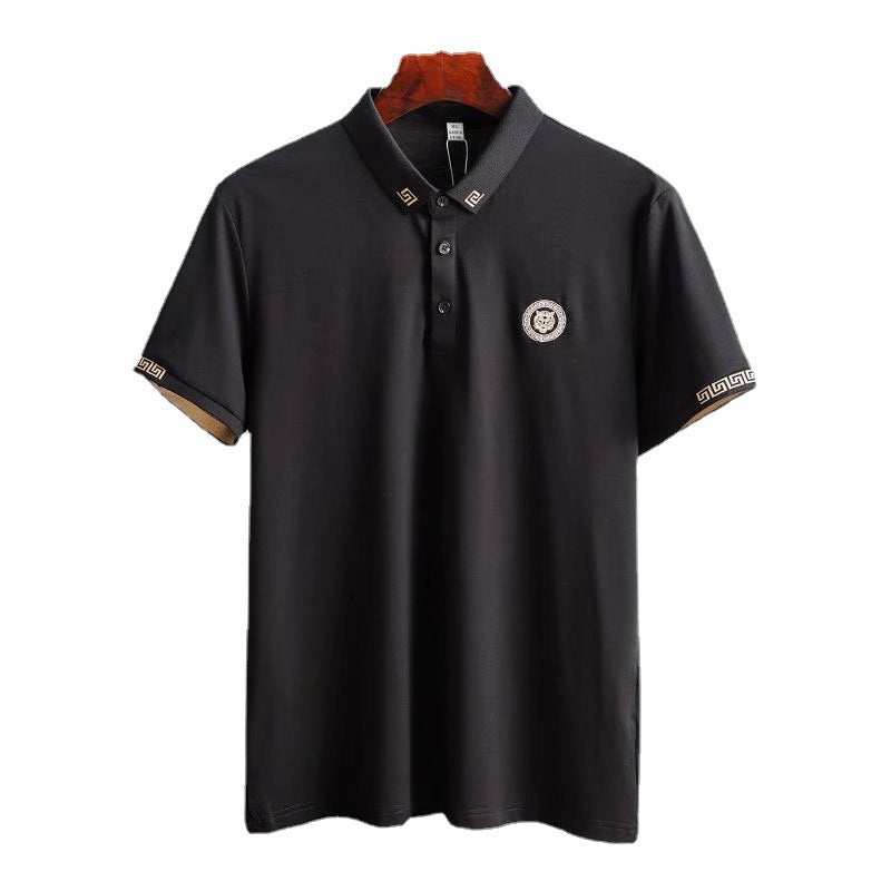 Trendy Brand Casual Business Embroidery POLO Shirt For Men