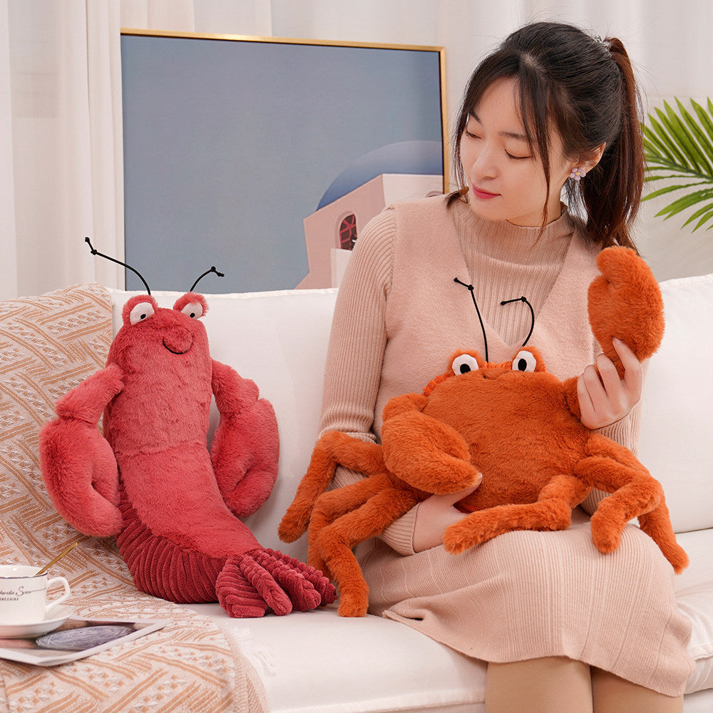 Simulation Crab Lobster Doll Plush Toy