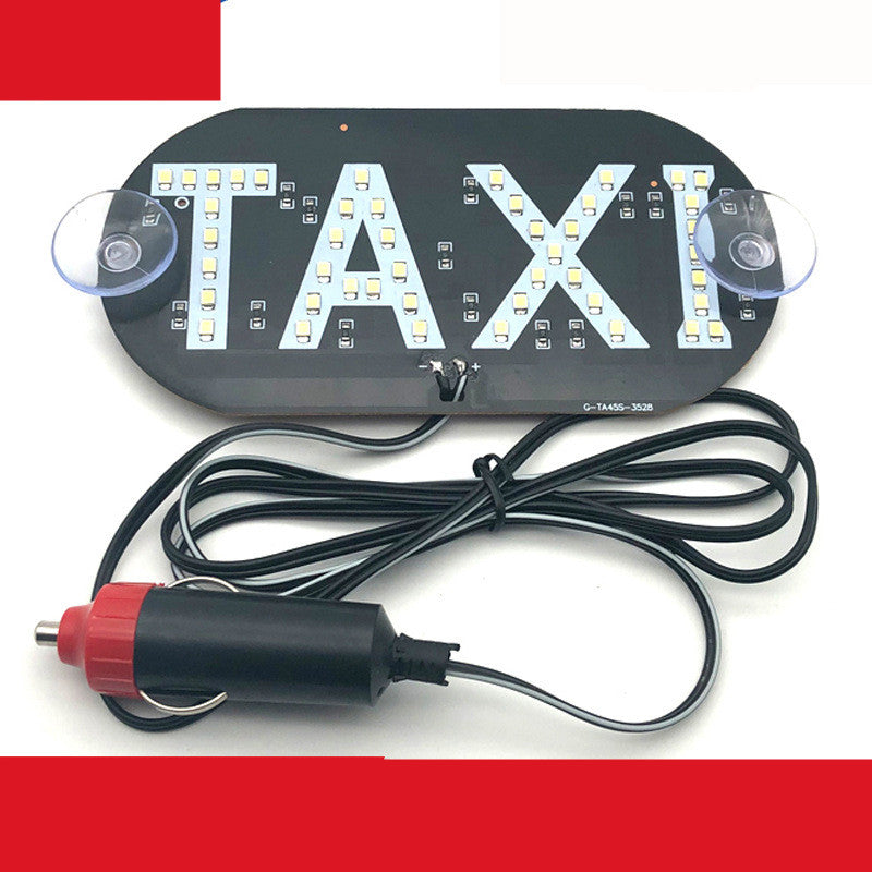 Taxi Light With Switch Cigarette Lighter