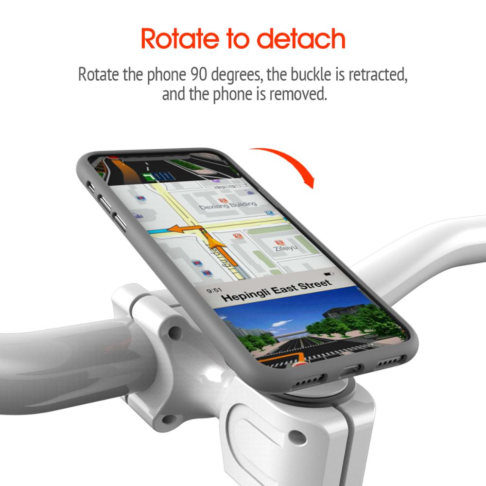 Riding universal mobile phone bracket