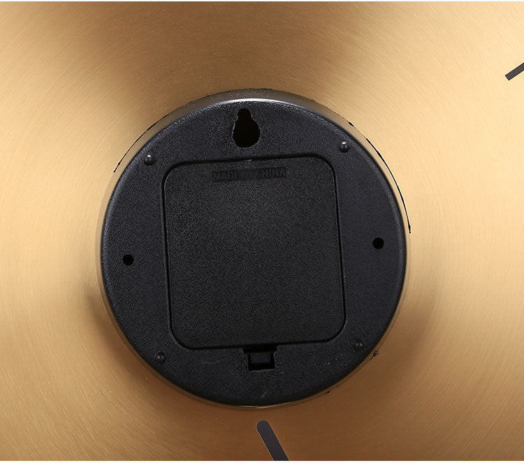 European Style Clock Pure Copper Round Deer Head Creative Wall Clock