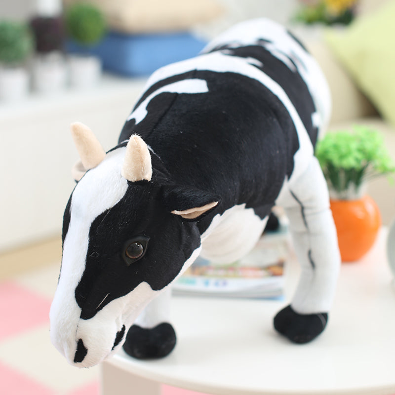 Simulation Cartoon Animal Cow Doll Plush Toy