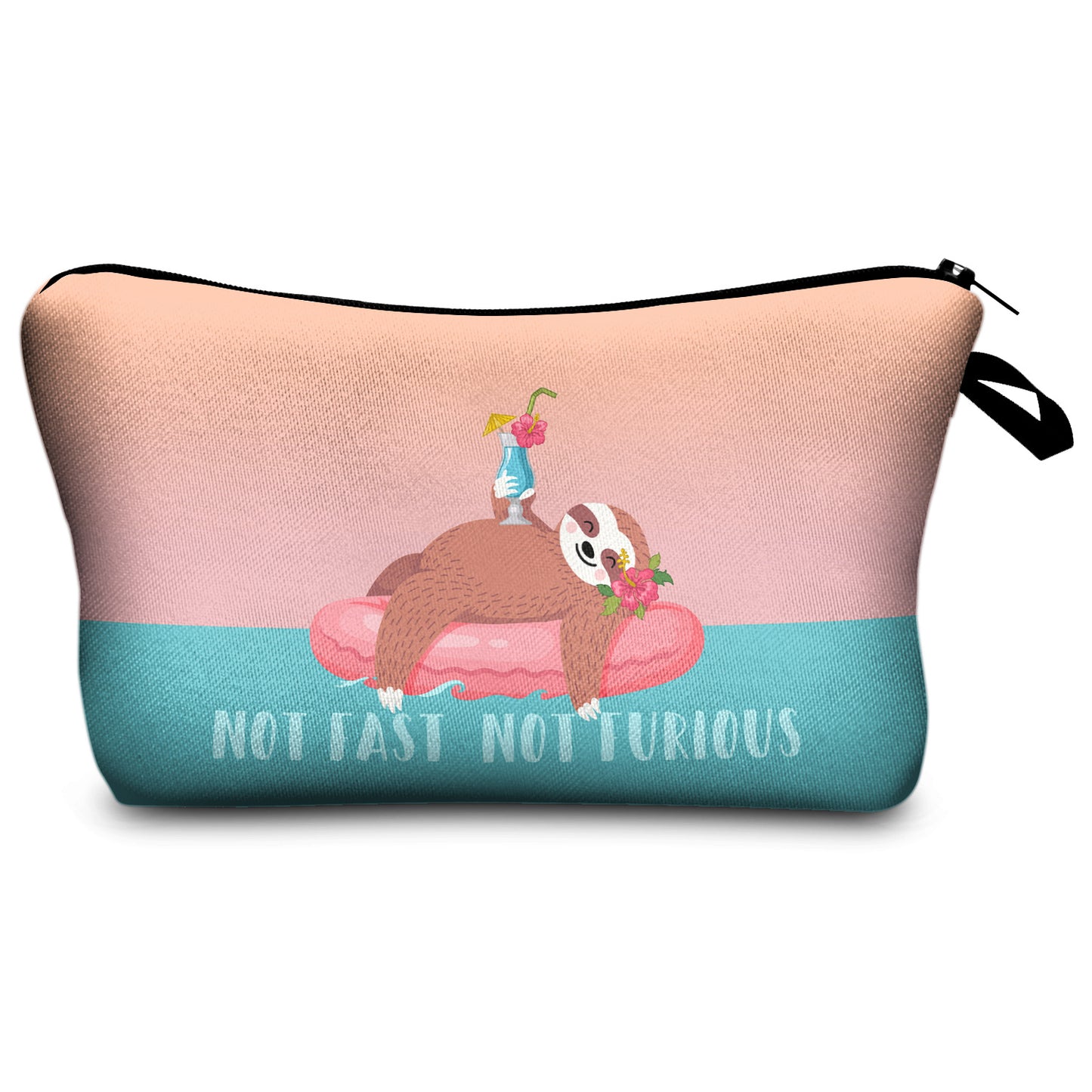 Sloth Series Cosmetic Bag 3d Digital Printing Storage Wash Bag