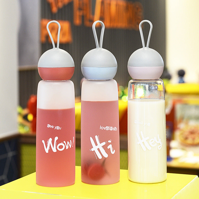 Creative Ins Simple Frosted Transparent Plastic Cup