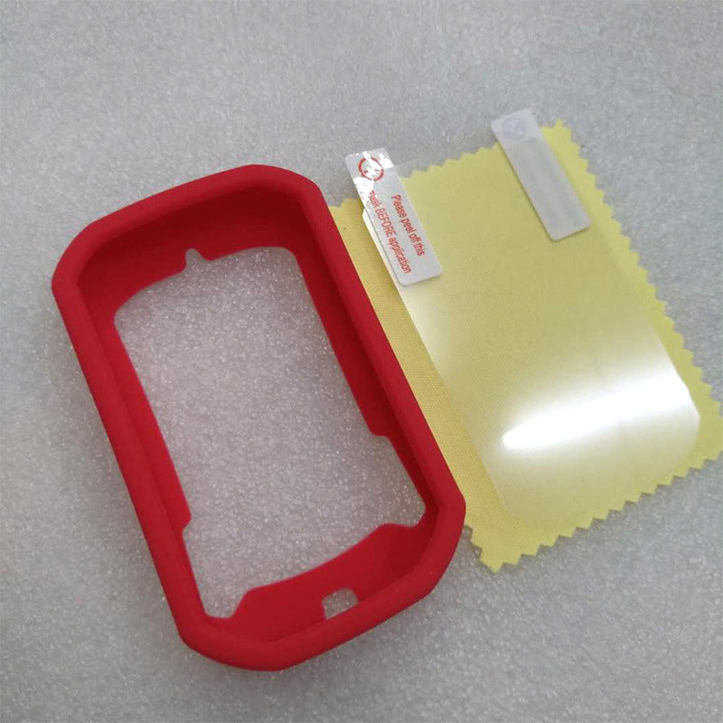 Silicone Color Shockproof Cover With HD Film