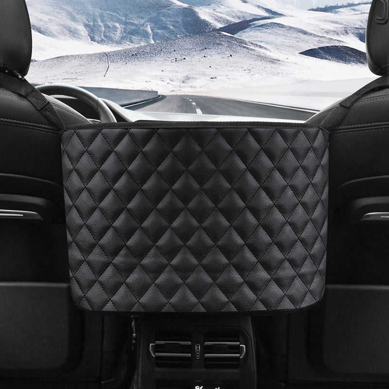 Car Seat Back Bag Universal Auto Seat Side Storage Box For Cup Key Phone Holder Travel Organizer