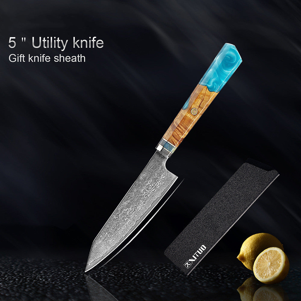 Damascus Stainless Steel Kitchen Knife