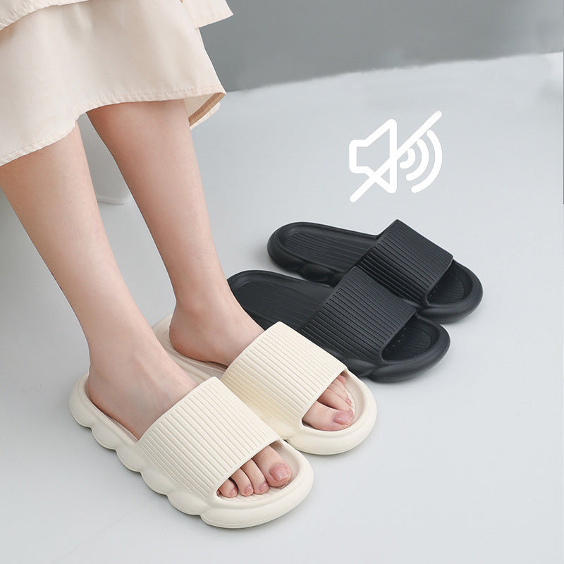 Wave Bottom Slippers Women Home Shoes Non-slip Bathroom Slippers