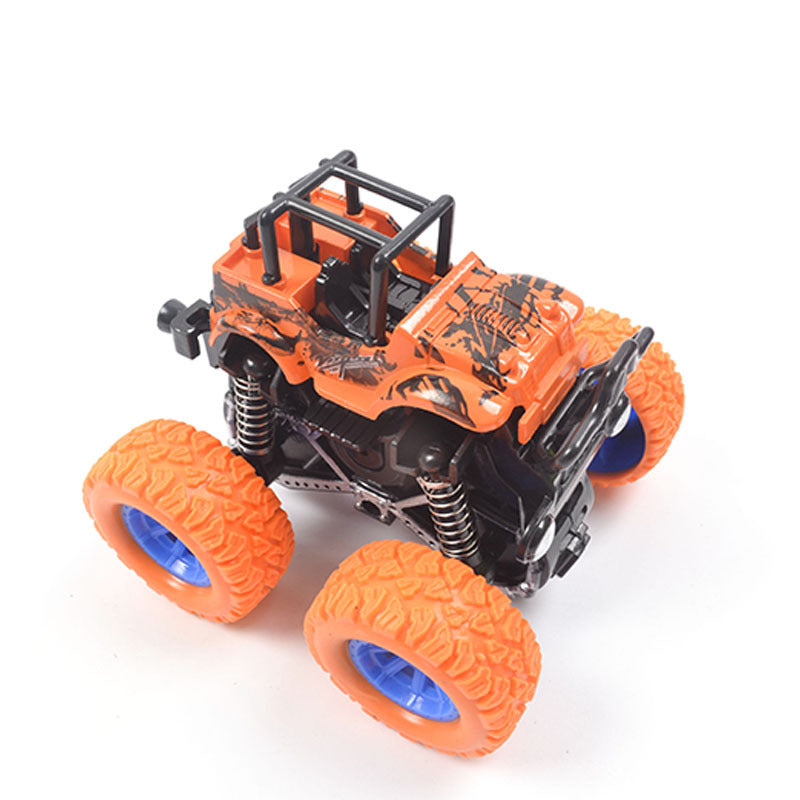 Four-wheel drive inertial off-road vehicle