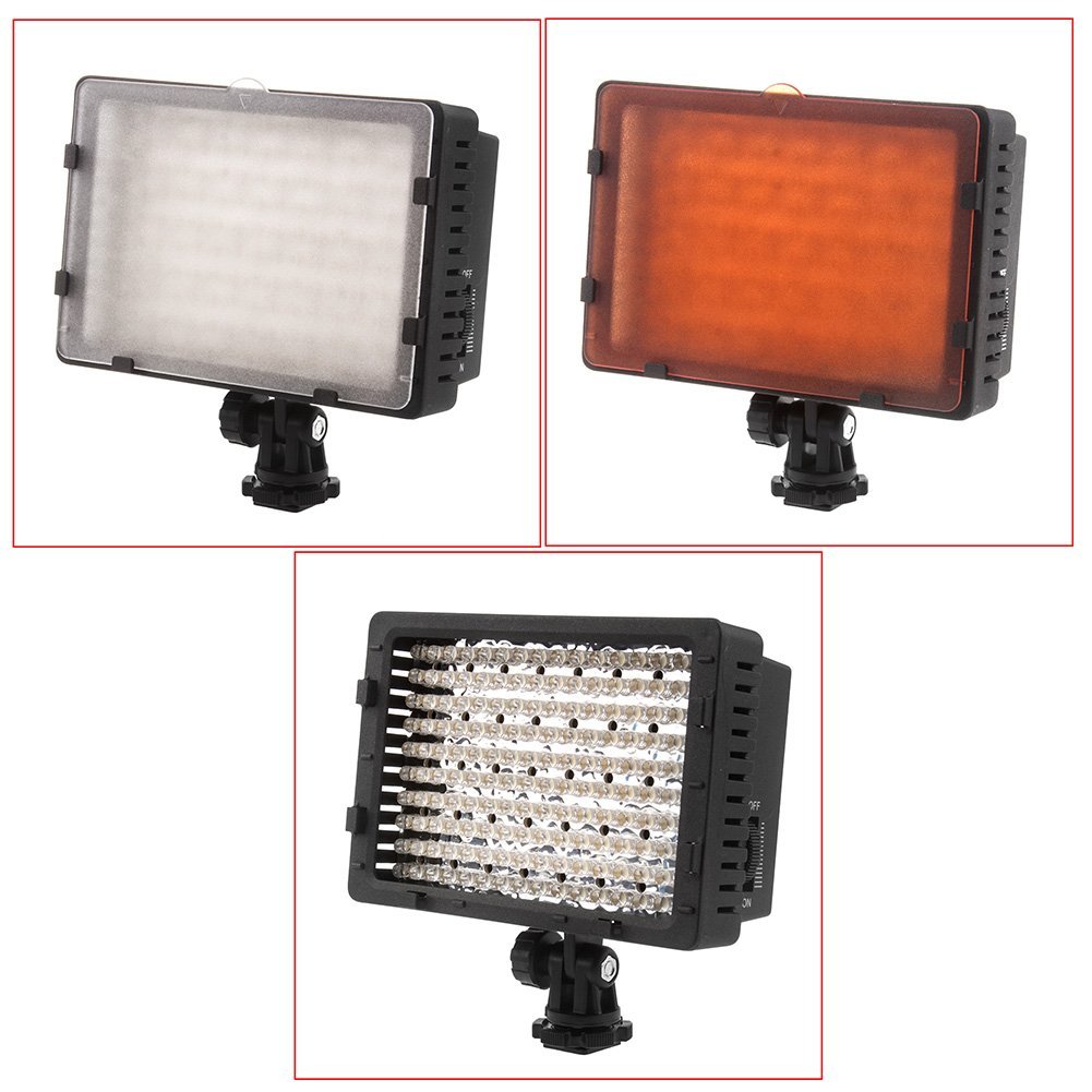 CN-160 LED Video Light for Camera DV Camcorder Lighting