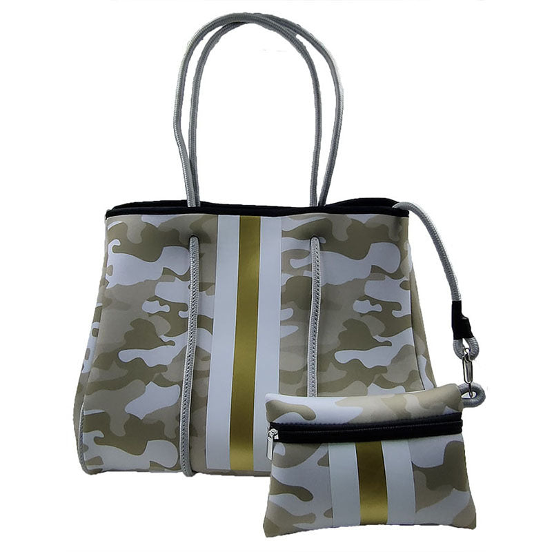 Women's Large Capacity Printed Travel Shoulder Bag