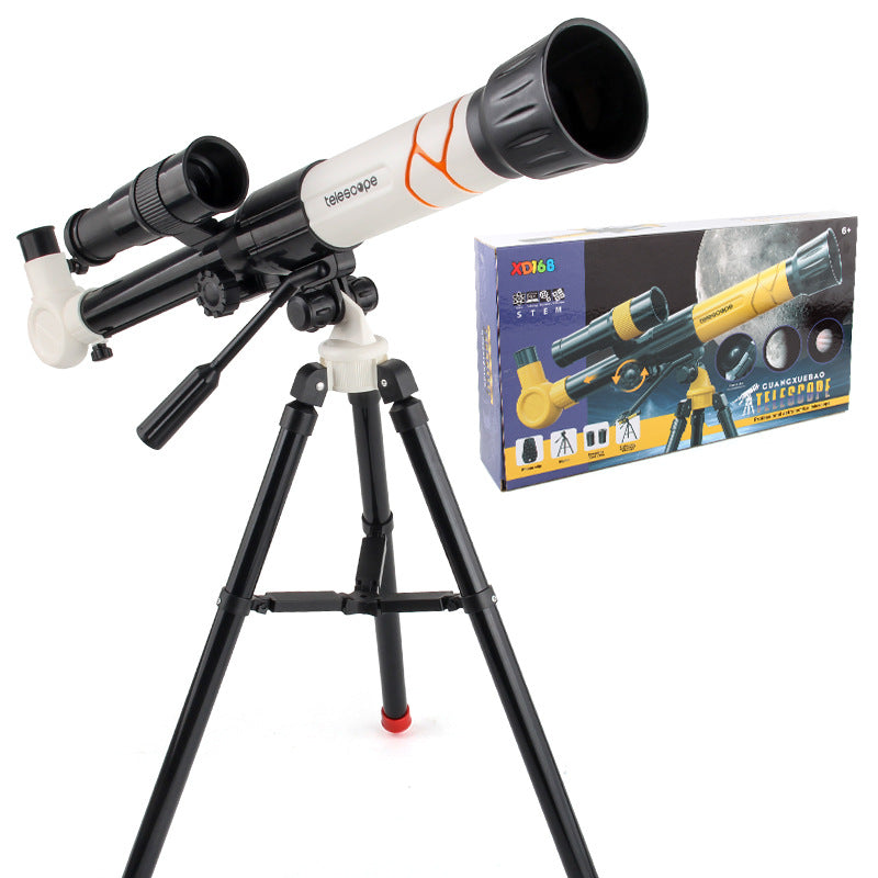 Compatible with Apple, Best Kids Beginners Telescope 150X Astronomical Telescope with Tripod