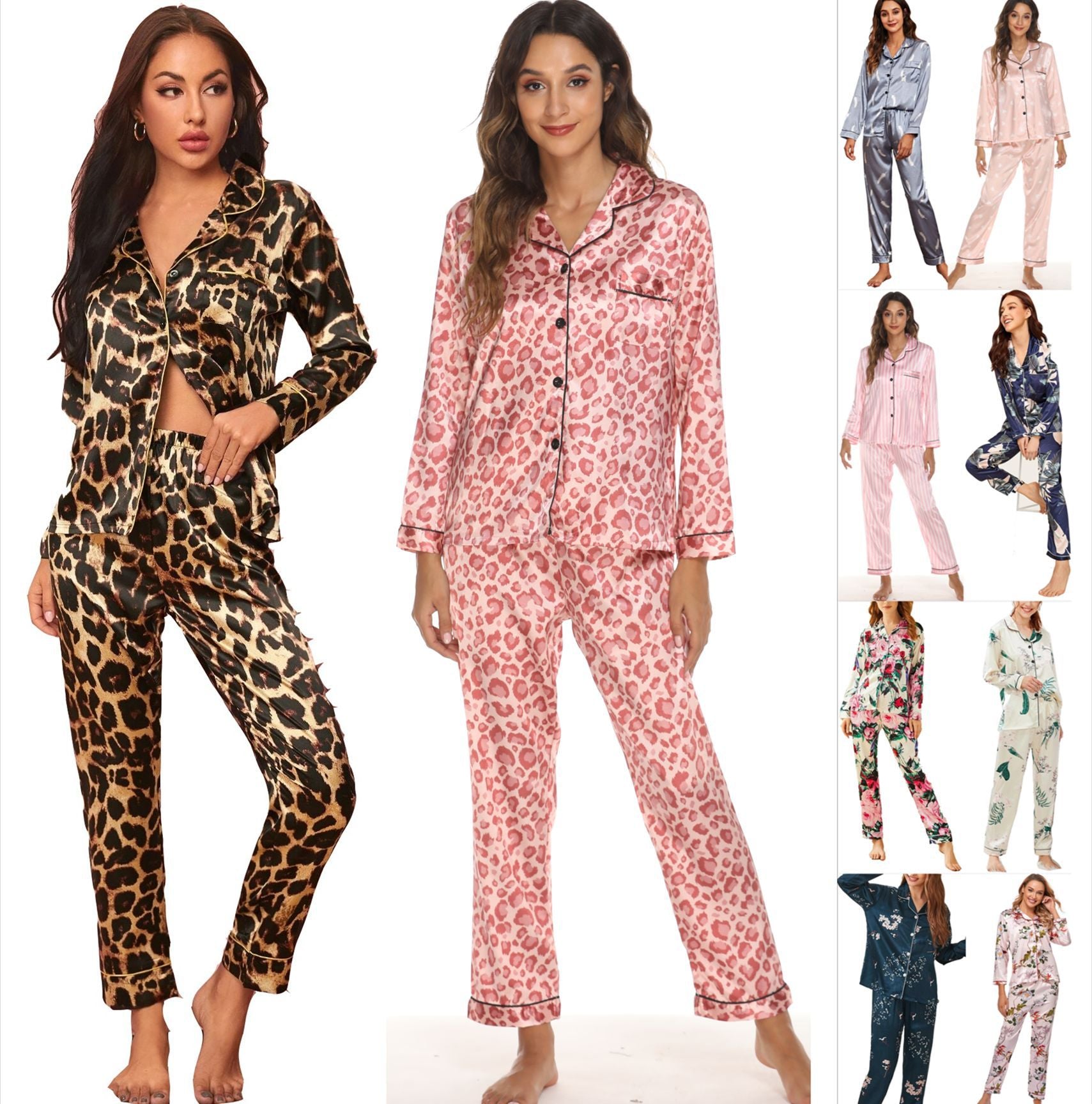 European And American Style Home Service Suit Pajamas Women