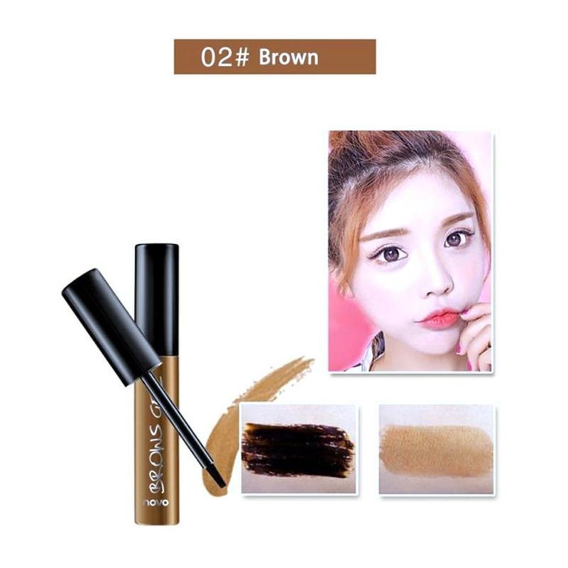 Peel Off Brown Black Eye Brow Tattoo Tint Waterproof Long-lasting