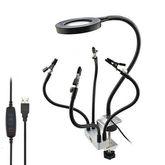 Epair station soldering station LED lamp magnifying glass