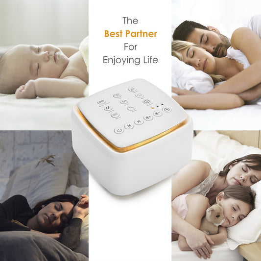 High-quality White Noise Sleep Instrument USB Rechargeable Timing Music Function