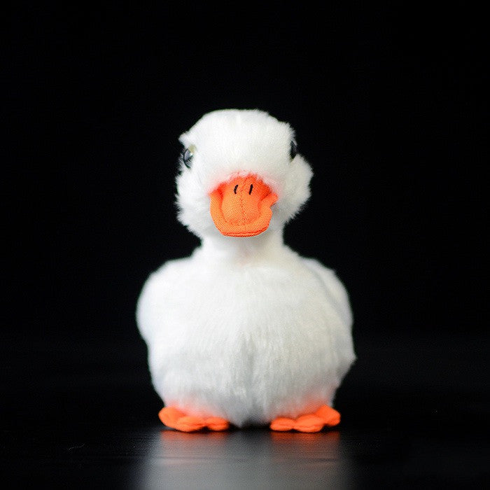 Simulation Cute White Duck Shape Plush Toy