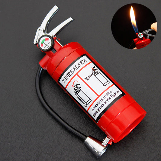 Creative Fire Extinguisher Shaped Lighter, Butane